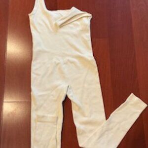 Yoga Jumpsuits Ribbed One Piece Tank Tops Rompers Sleeveless Exercise Jumpsuits